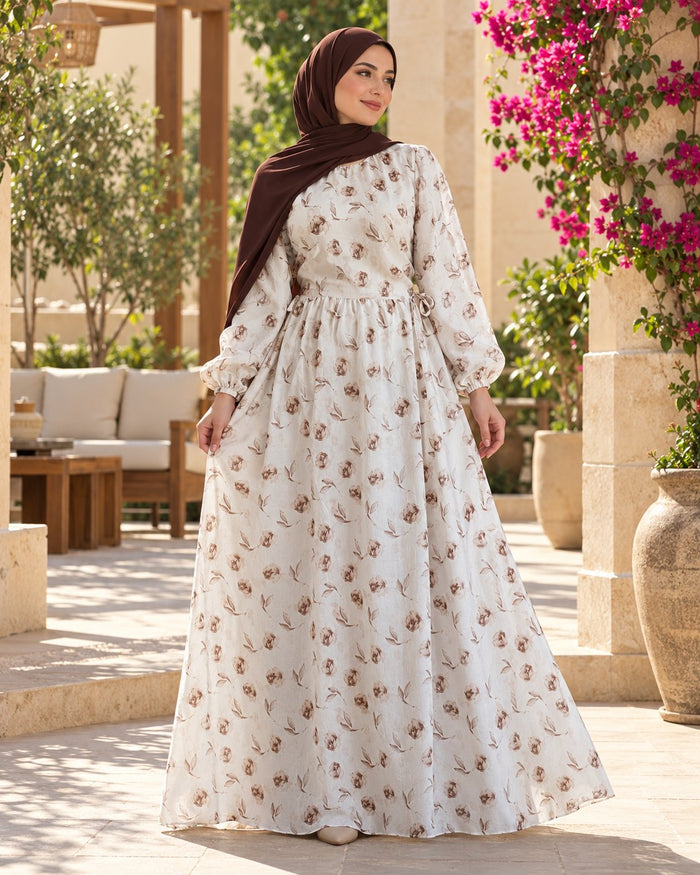 فستان كتان جلاكسي مستور